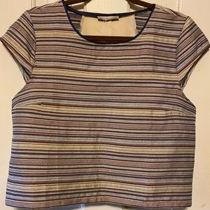 Short sleeved Stripped Top